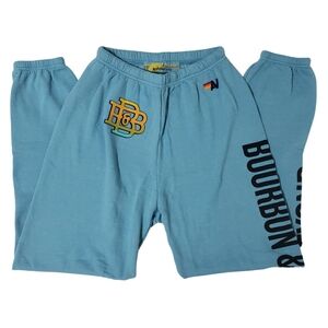 Aviator Nation Sweatpants Bourbon And Beyond 2025 Large Unisex Aqua Blue NEW